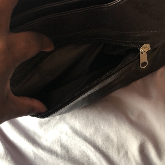 Brown leather handbag ( umbrella is no longer available with bag) ** - Picture 9 of 16